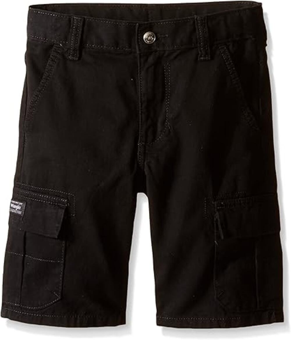Wrangler Authentic's Boys' Classic Cargo Shorts - 10 Husky